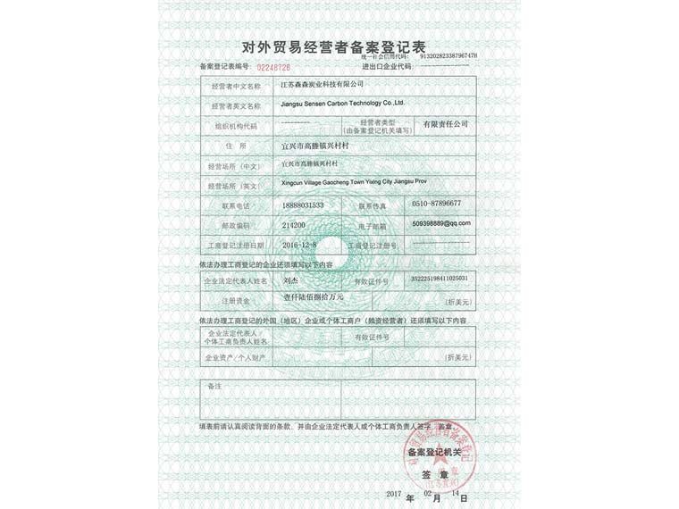 进出口许可证